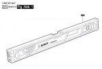 Bosch 1 600 A01 6LJ --- Spirit Level Spare Parts